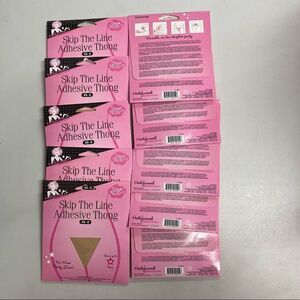 HOLLYWOOD Fashion Secrets, Skip the Line Adhesive Thong Xtra Small-Small, 10 pkg